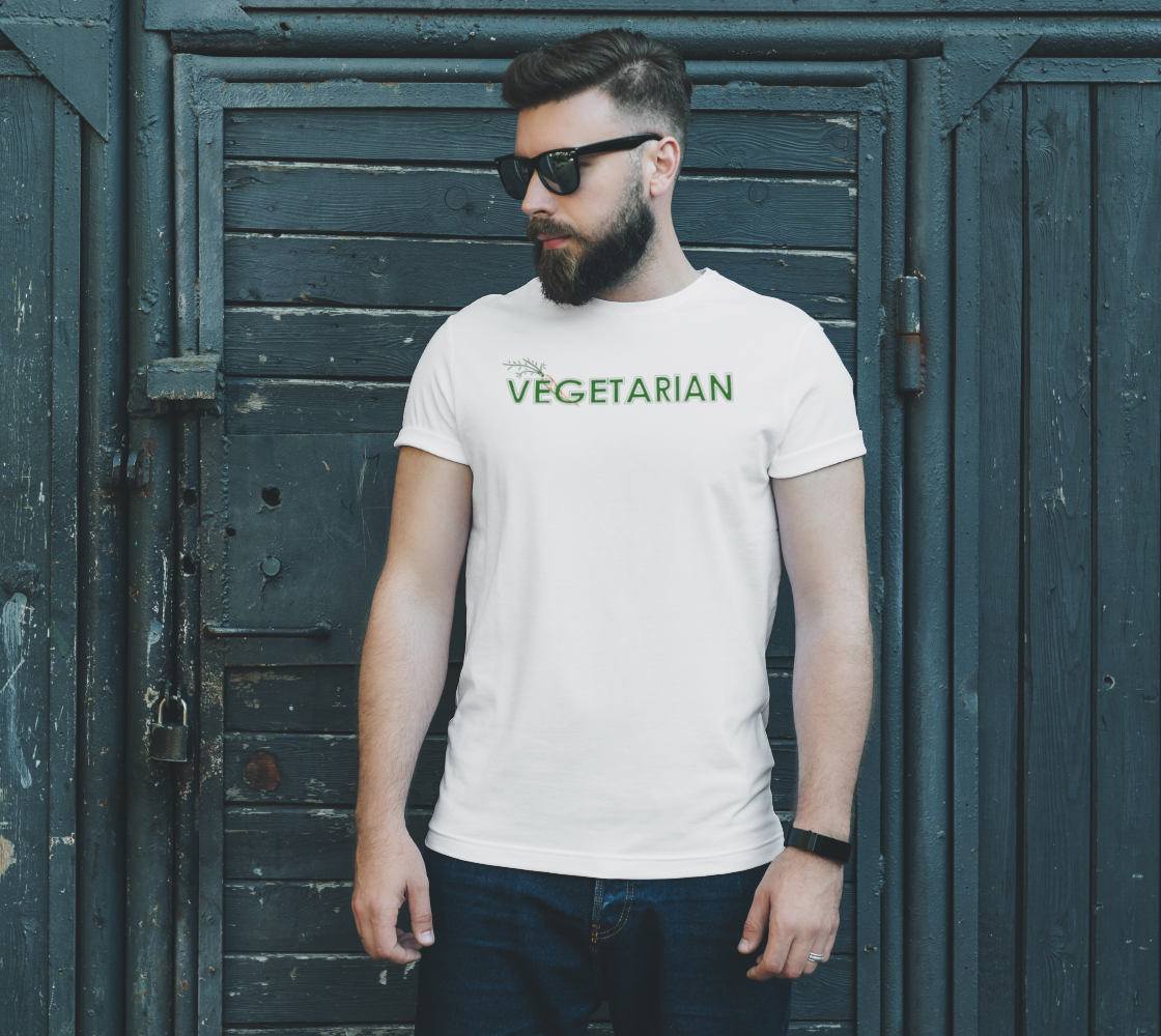 Vegetarian Unisex Tee preview #2