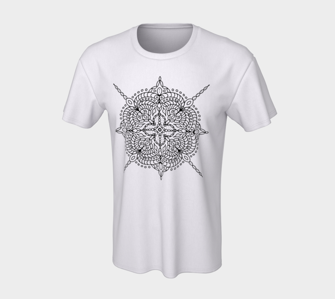 Mandala in Spring - ColorMe Tees preview #7
