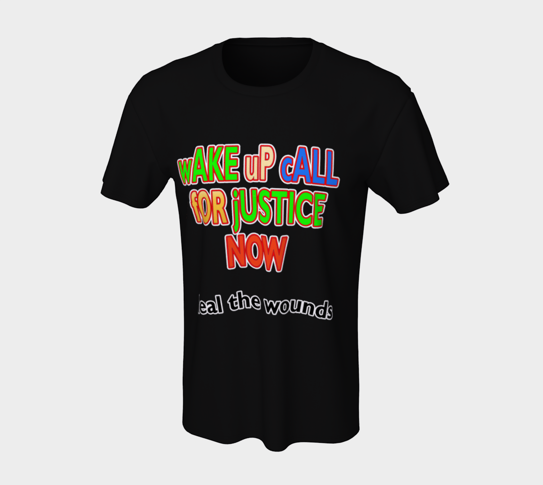 Wake Up Call for Justice Heal the Wounds Unisex T-Shirt, AOWSGD preview #7