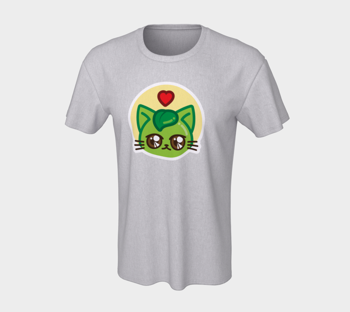Cat Bean Face Unisex T-Shirt thumbnail #8