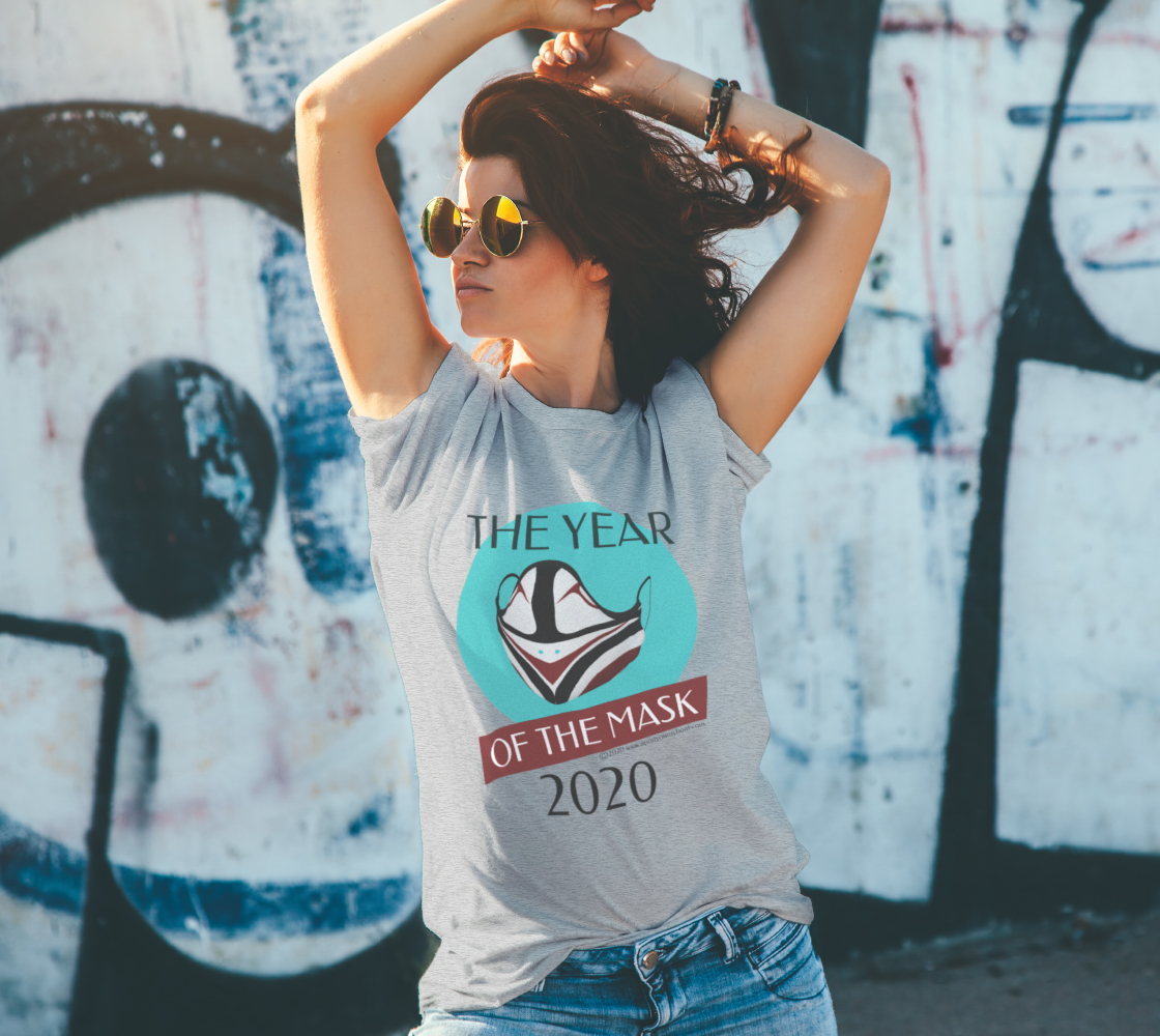 The Year of The Mask T Northwest Native Art Unisex T Shirt preview #4