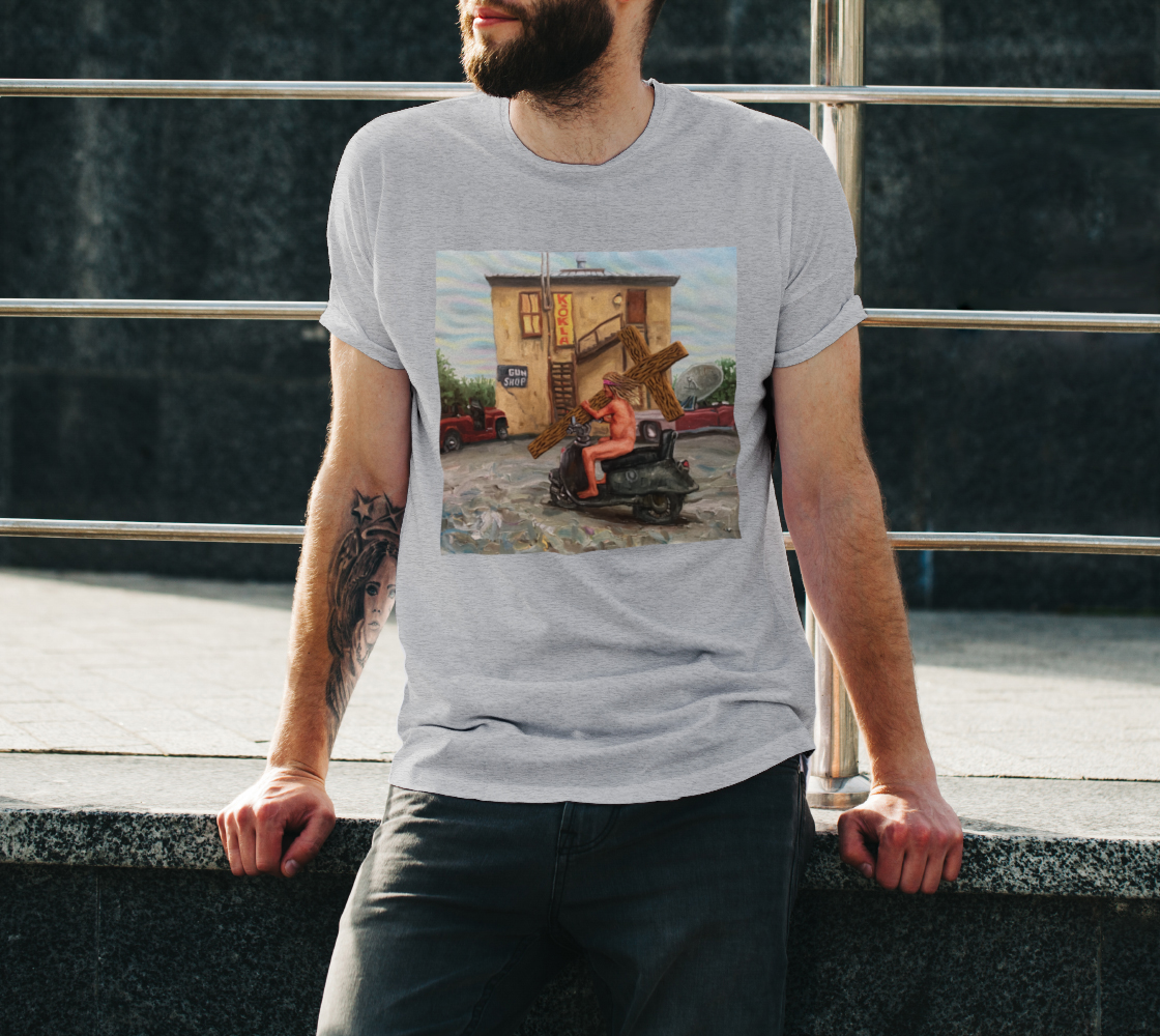 Station of the Cross T-shirt preview #3
