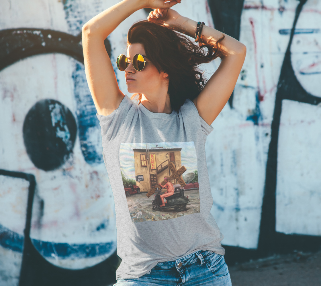 Station of the Cross T-shirt preview #4