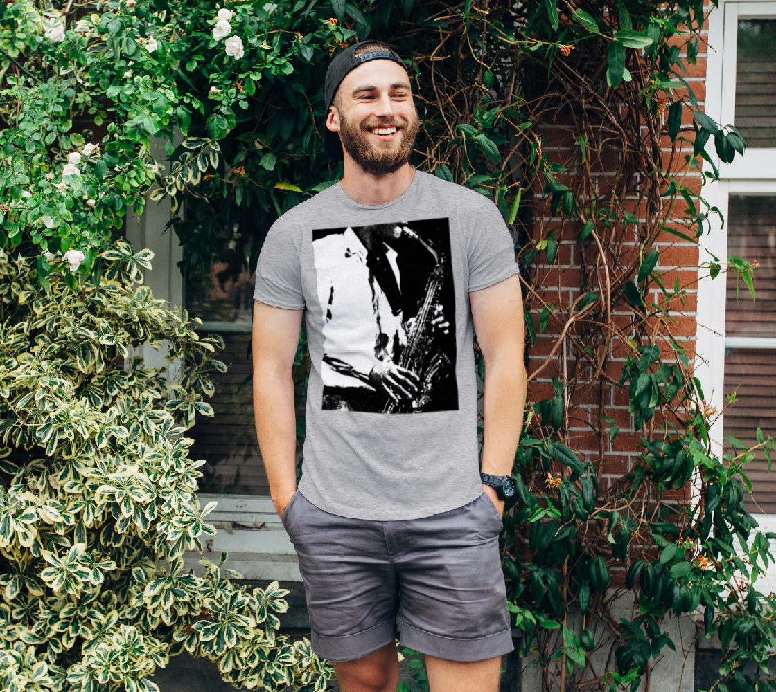 Saxophone Unisex Tee preview