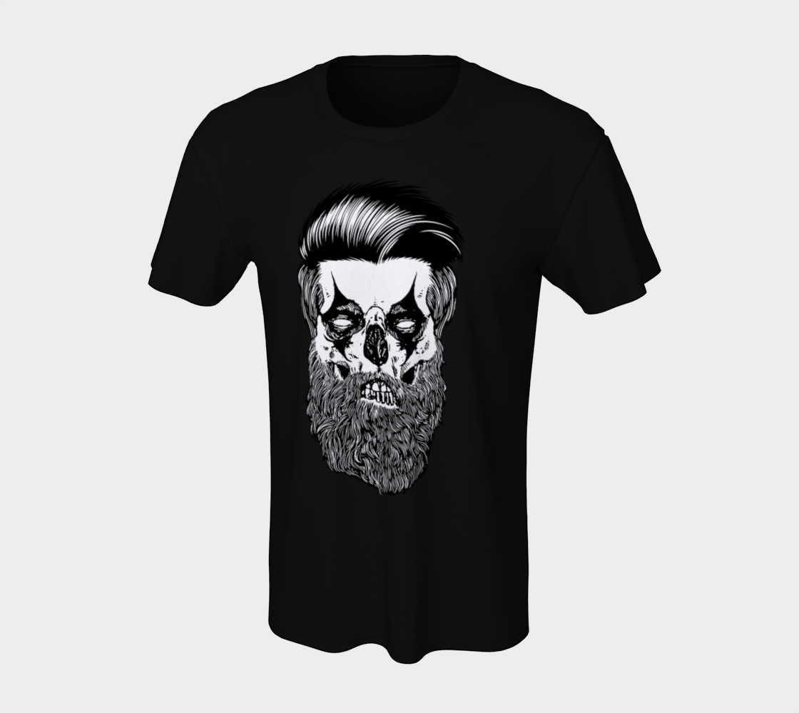 Bearded Clown Skull Hipster preview #7