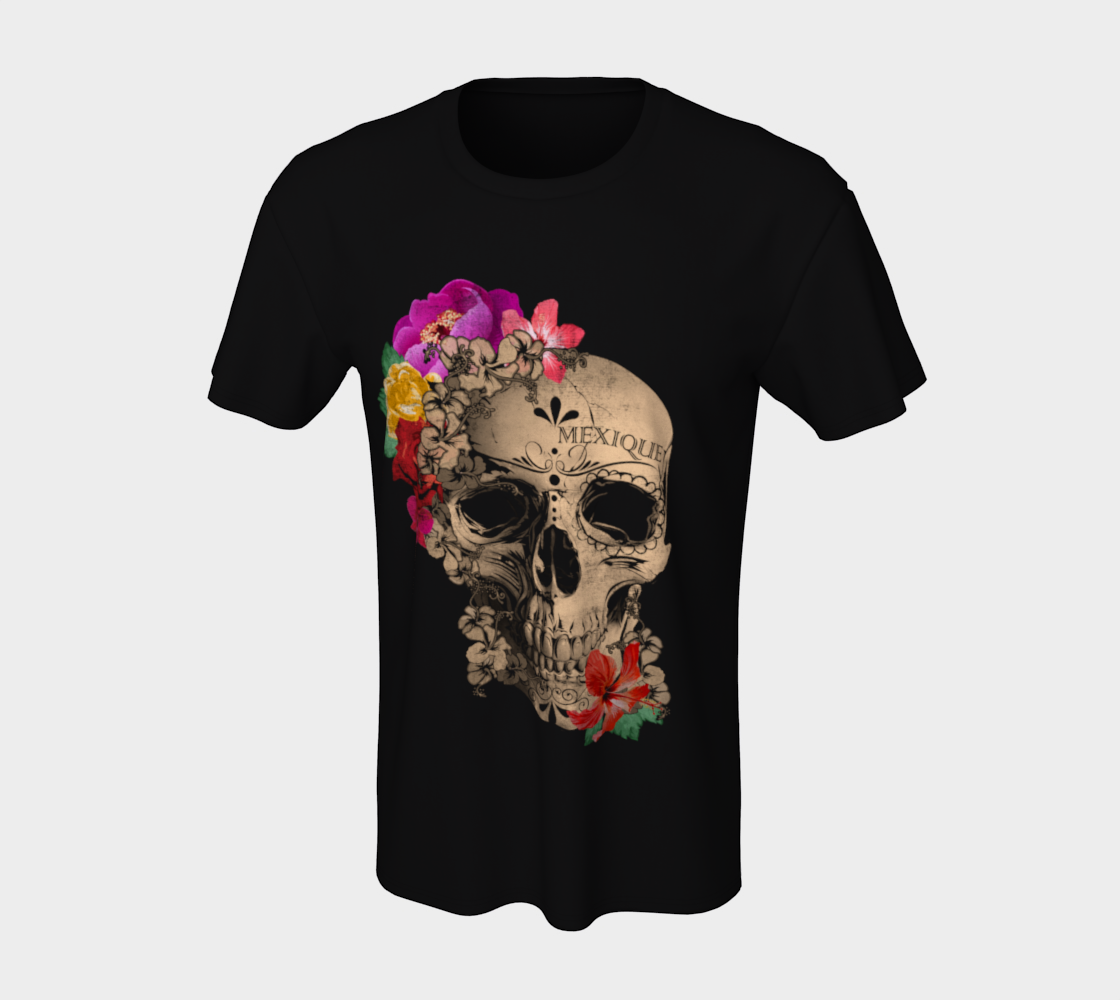 Day of the Dead Floral Skull preview #7