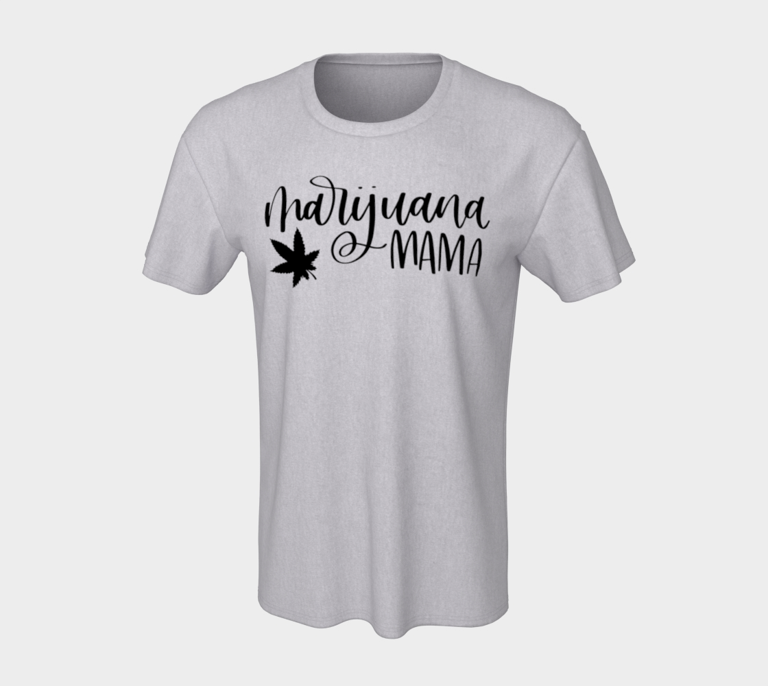 Marijuana mama pot t-shirt preview #7