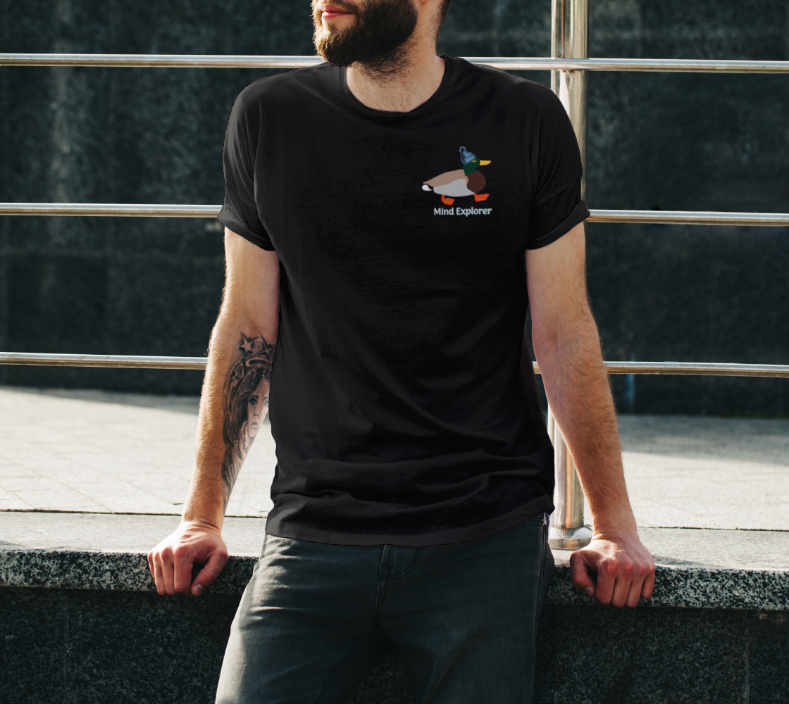 Mind Explorer with Toque Unisex Tee preview #3