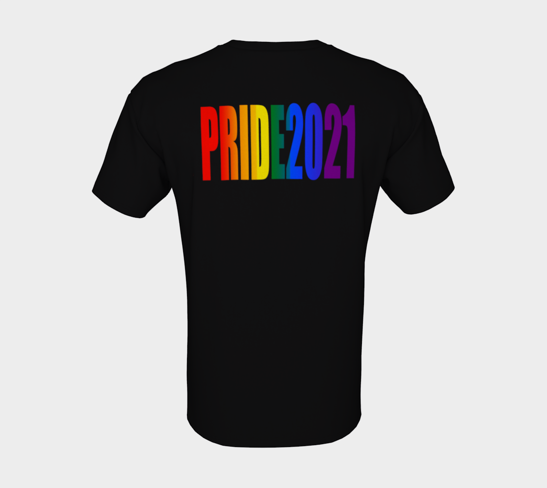 LGBT Rainbow Flag Typography Gay Pride 2021 thumbnail #9