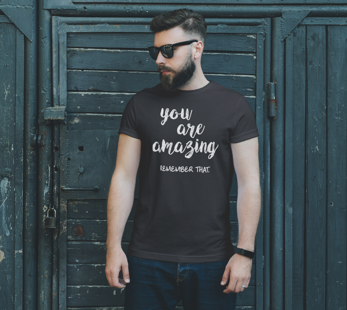 Aperçu de You Are Amazing - Unisex Tee #2