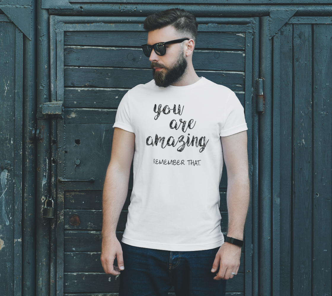 Aperçu de You Are Amazing - Unisex Tee #2