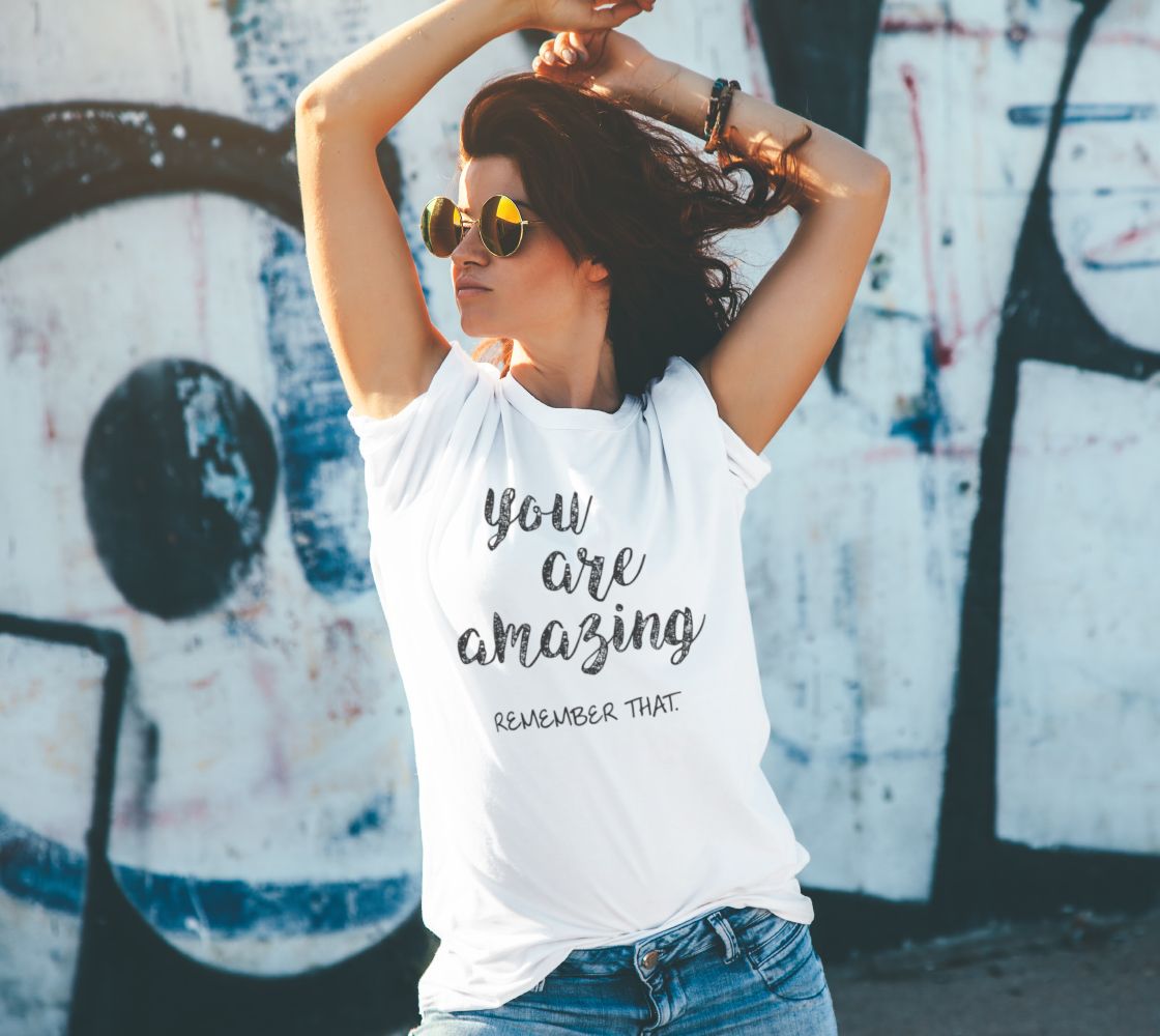 Aperçu de You Are Amazing - Unisex Tee #4