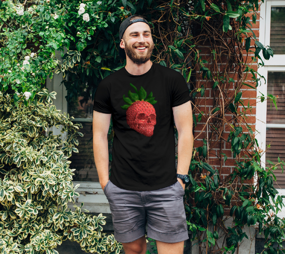 Strawberry Skull Unisex Tee  preview