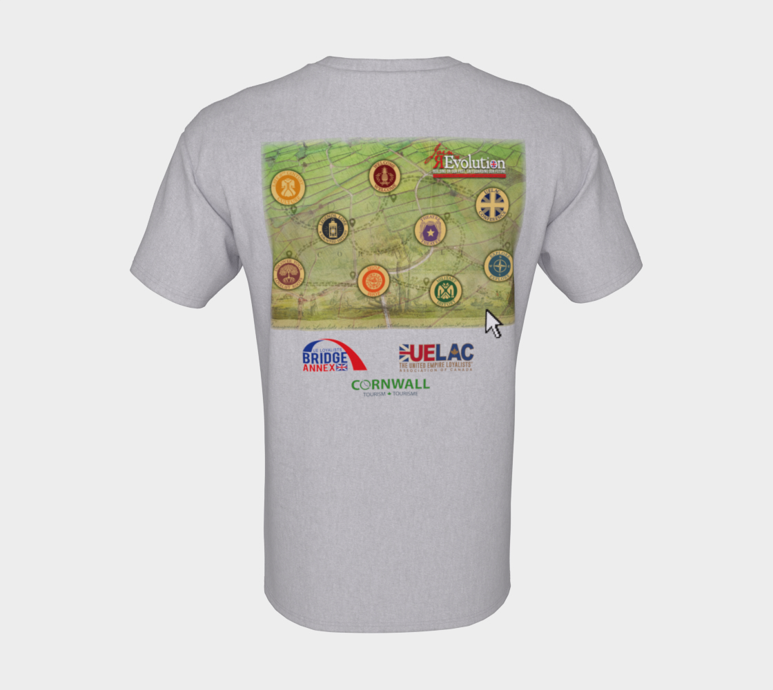 2021 Conference tee with map grey preview #8