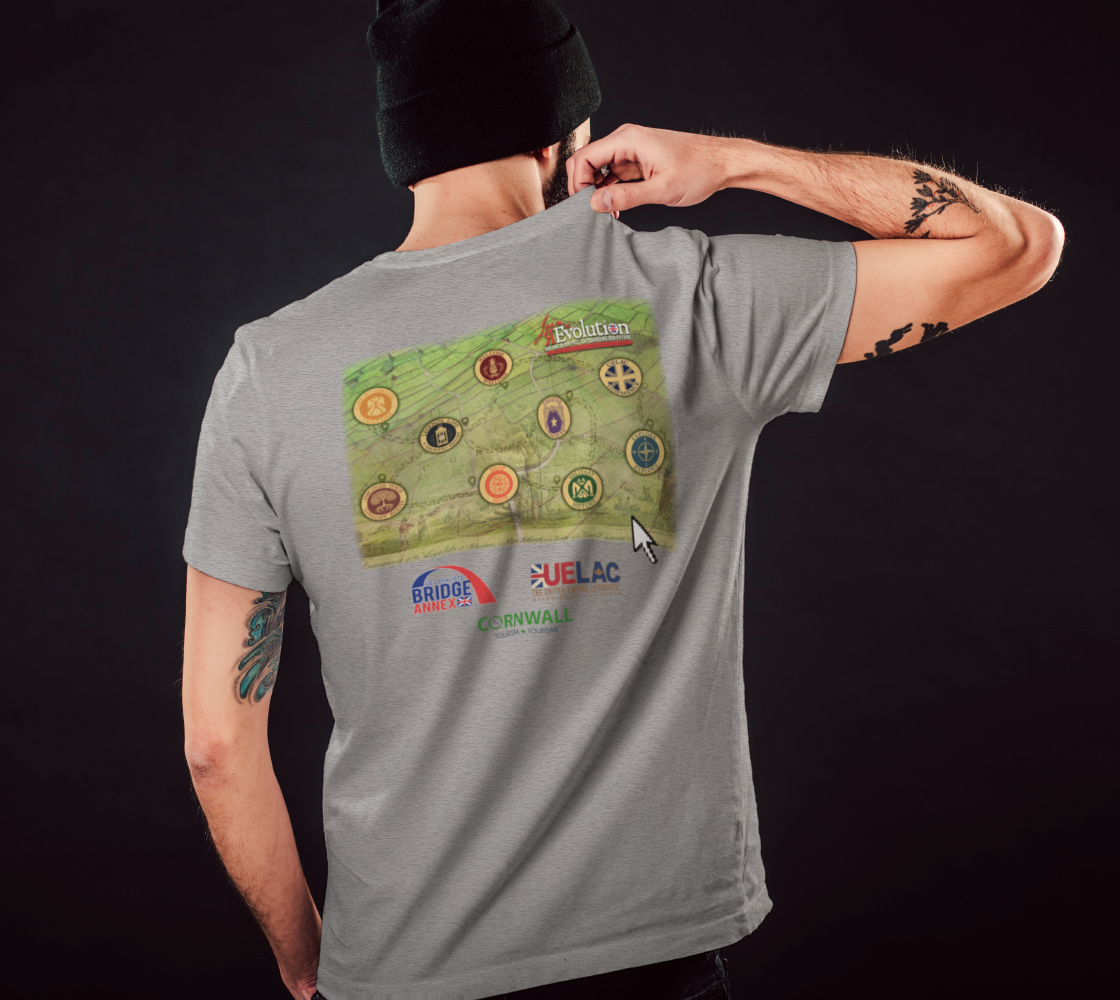 2021 Conference tee with map grey preview #5