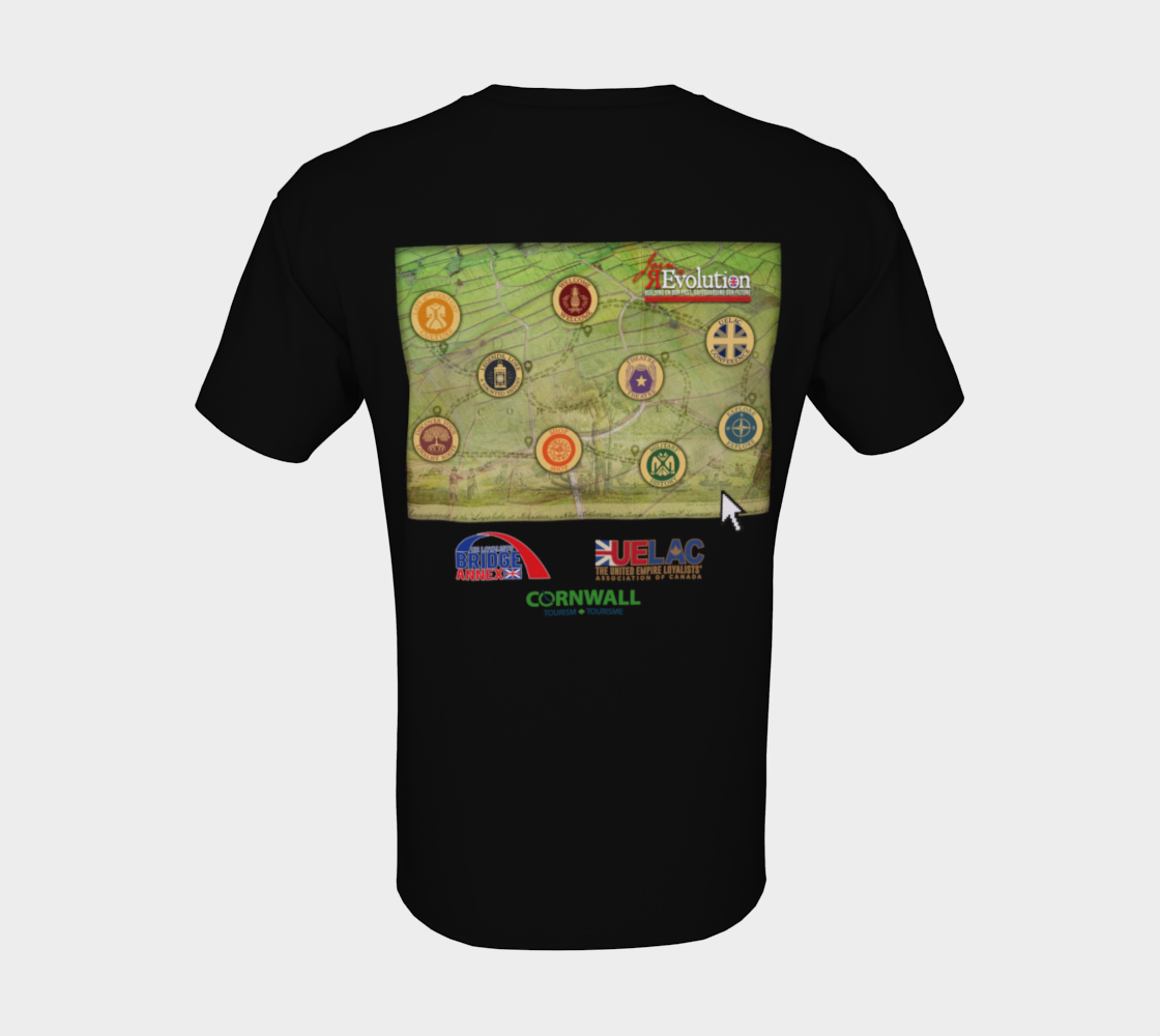 2021 Conference tee with map on back - black preview #8