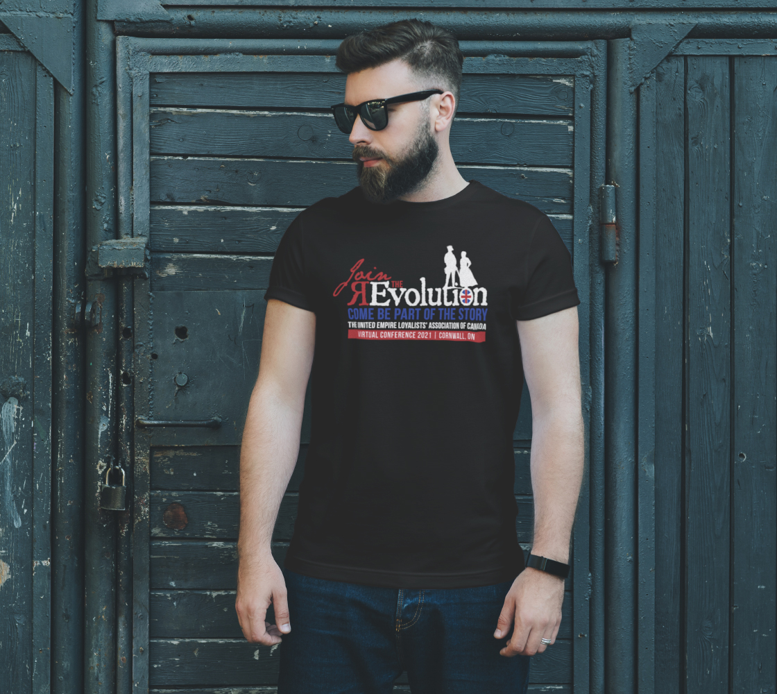 2021 Conference tee with map on back - black preview #2