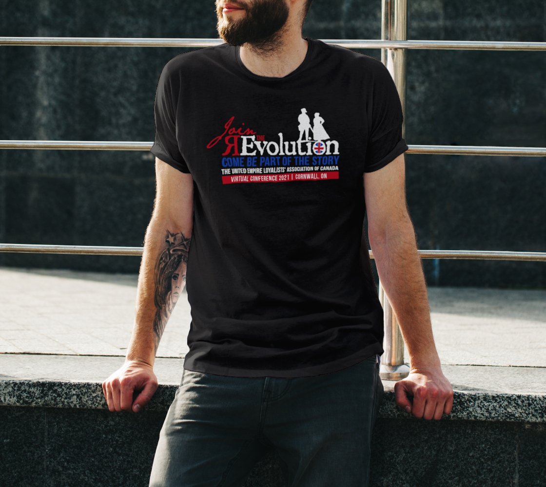 2021 Conference tee with map on back - black preview #3