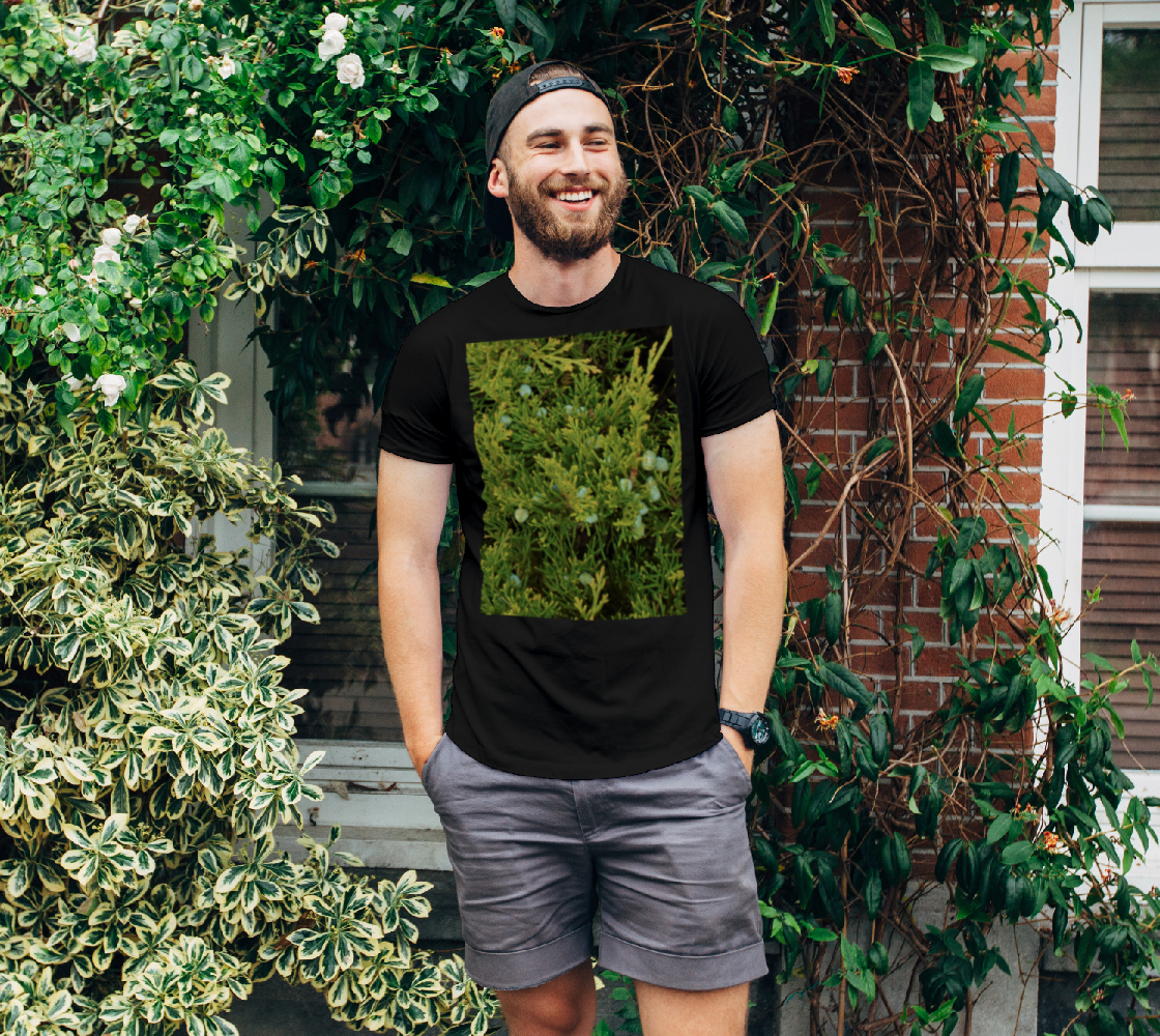 DTG Unisex Short Sleeve T-Shirt Evergreen And Berries preview