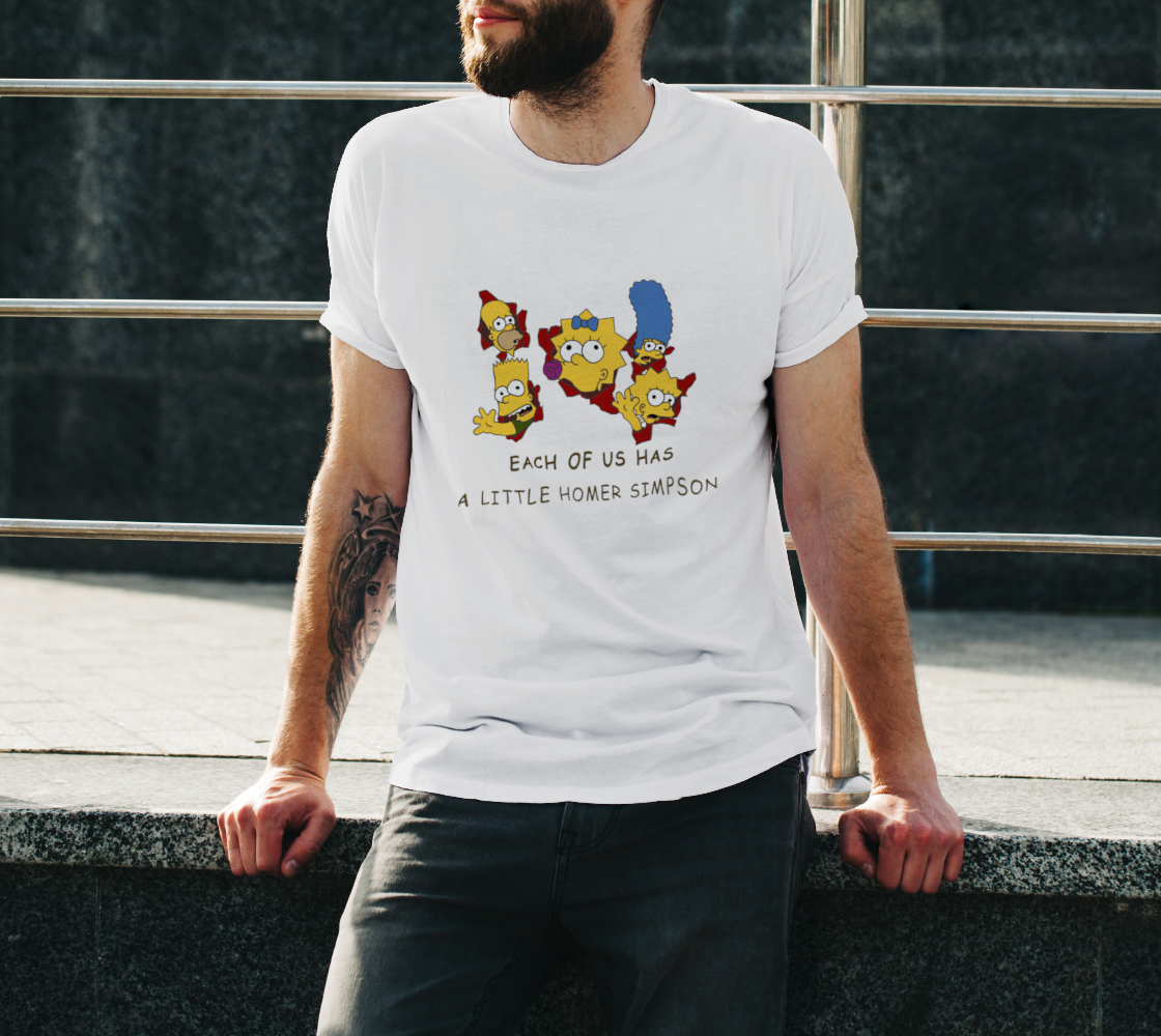 Simpsons family with inscription preview #3