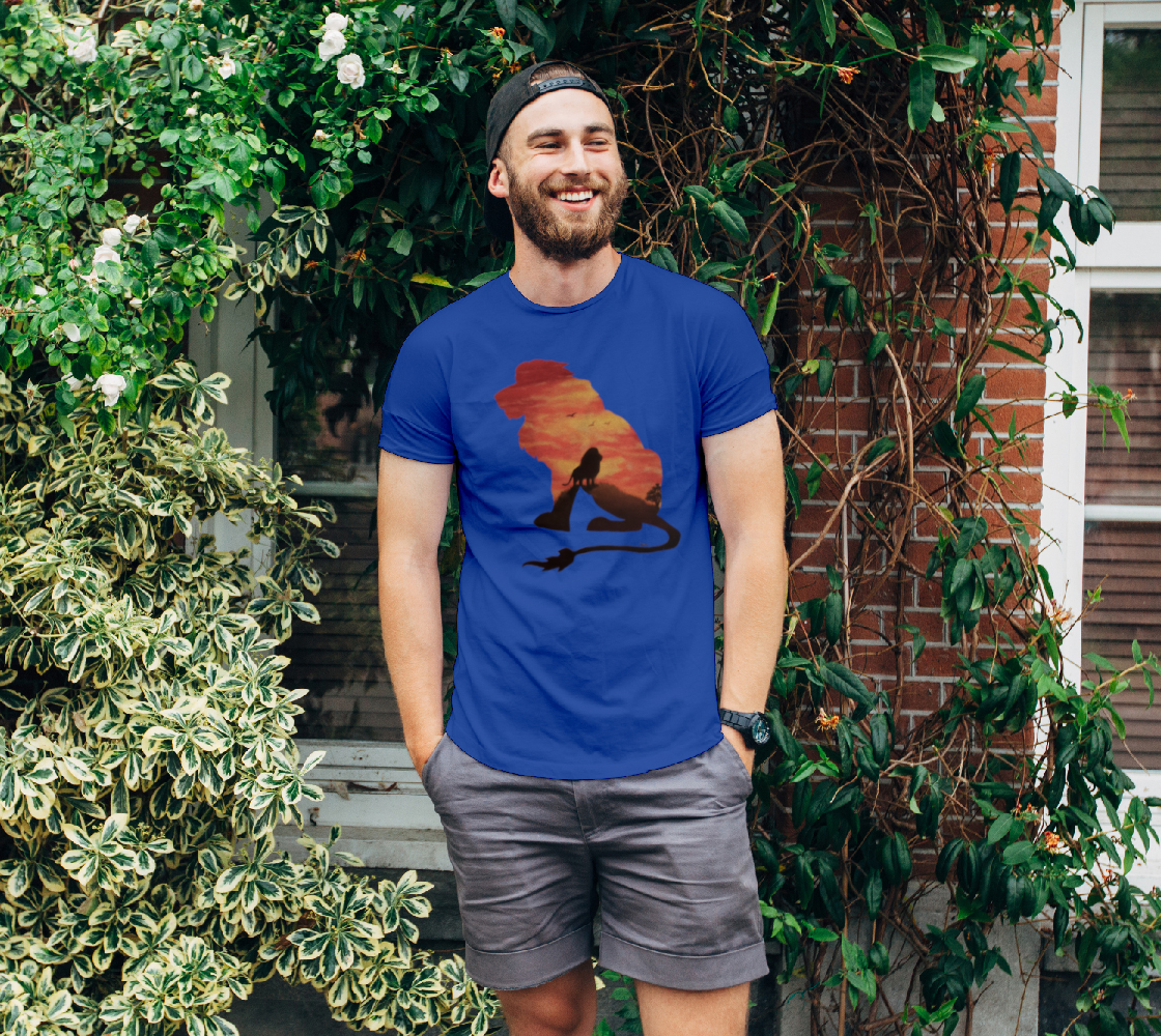 Blue Tee Lion Heart preview #1