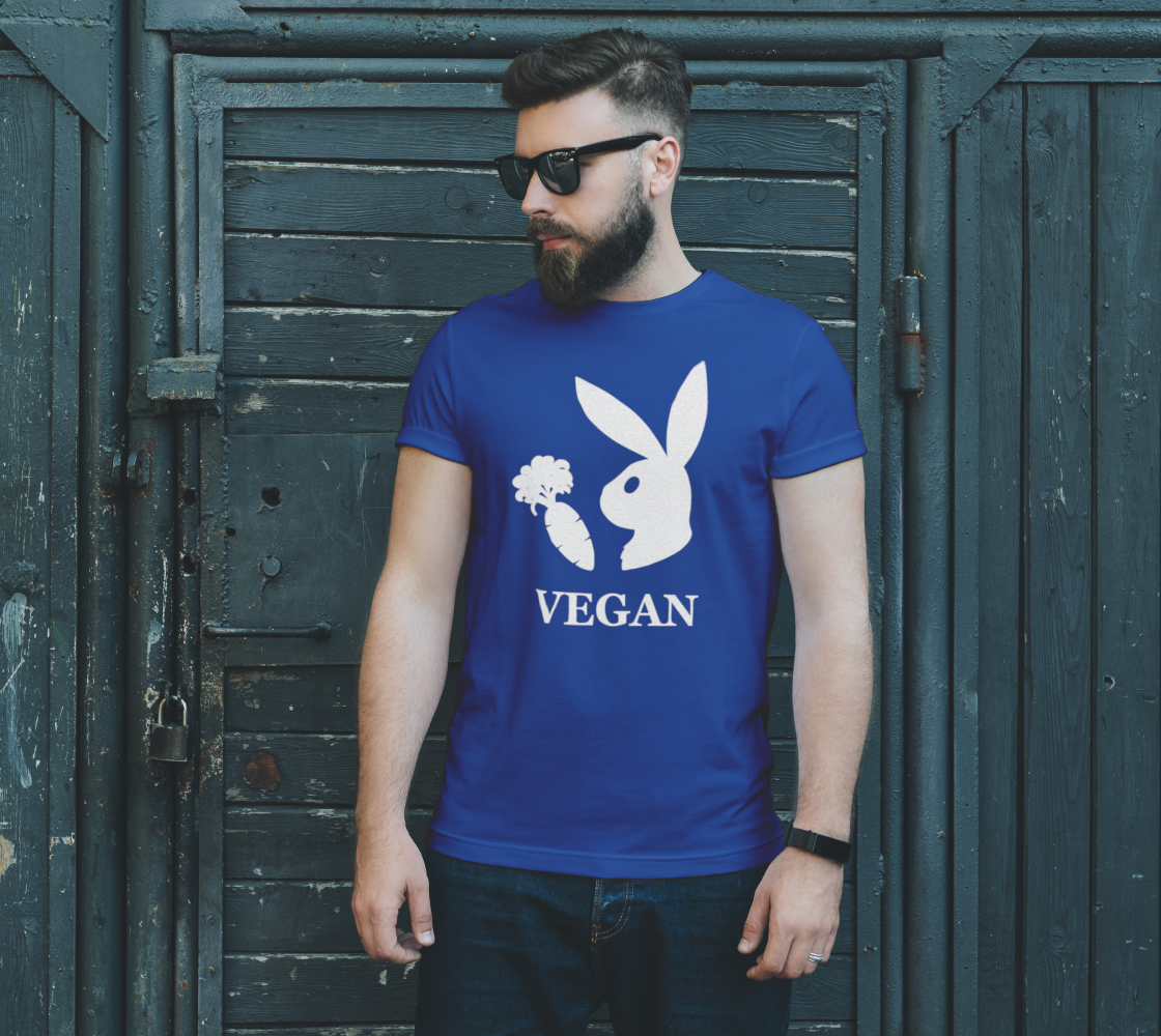Vegan Bunny Unisex Tee preview #2