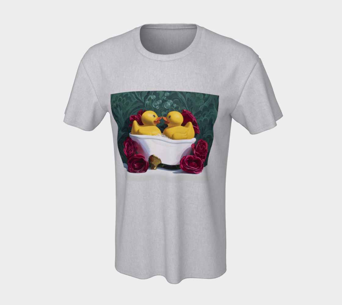 Love Birds (Green) Unisex Tee preview #7