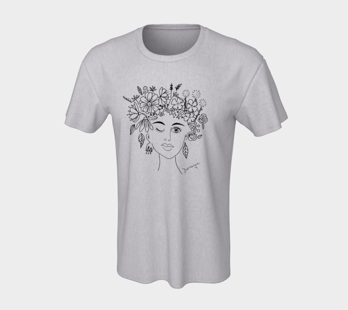 T-shirt, Girl flower power preview #7