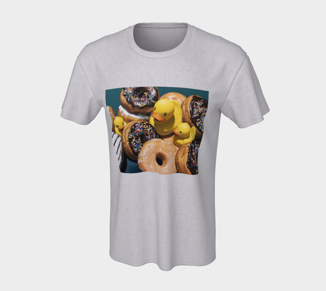 Duck In Donuts Unisex Tee preview #7