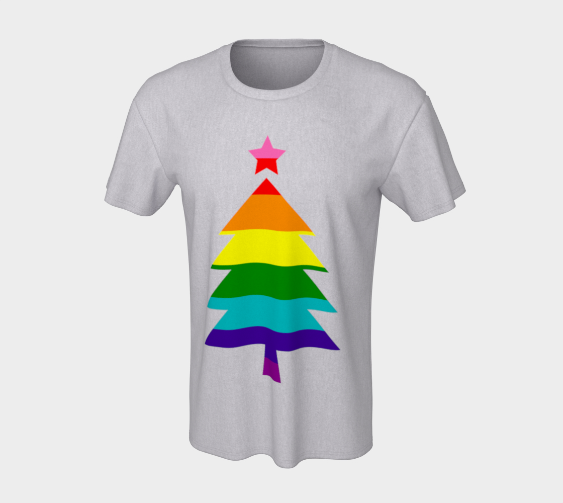 Colorful Pride Rainbow Christmas Tree thumbnail #8