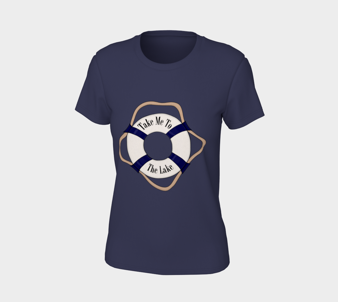Aperçu de Take Me To The Lake Women's Tee #7