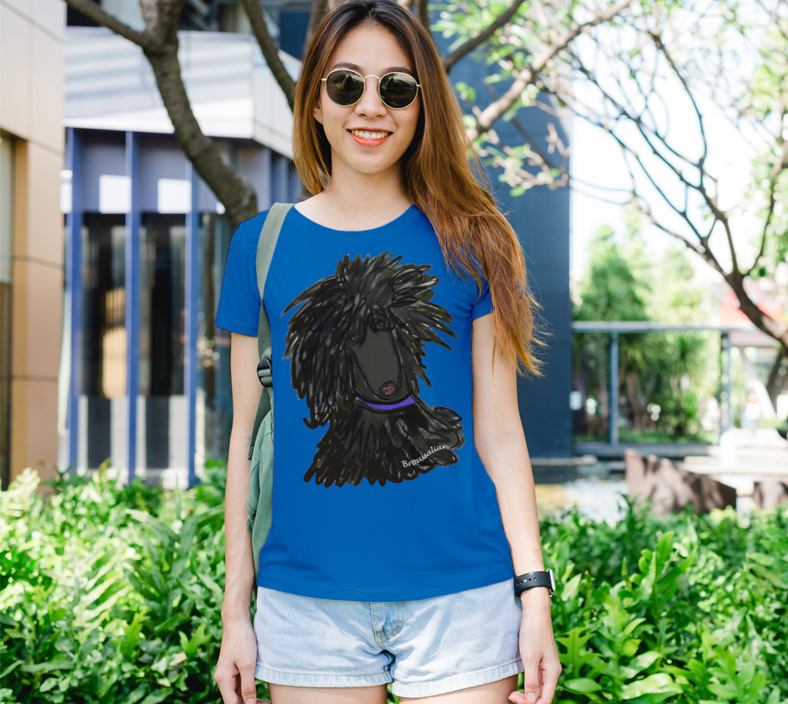 Black Jack on Blue tee preview