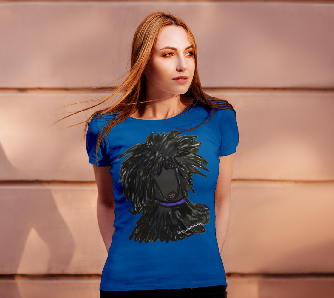 Black Jack on Blue tee preview #4