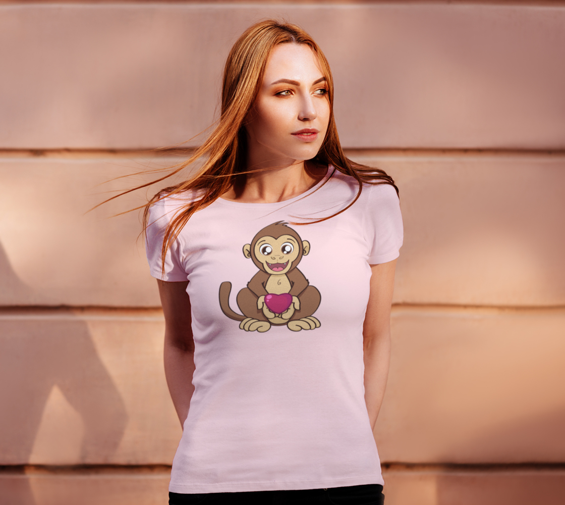 Monkey love Women's Tee preview #4