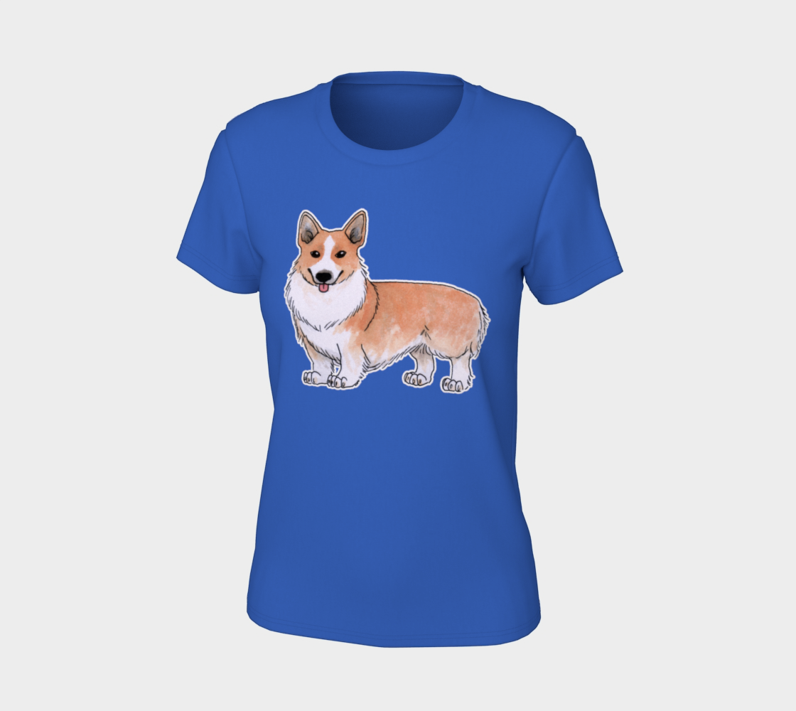 Aperçu de Welsh corgi dog Women's Tee #7