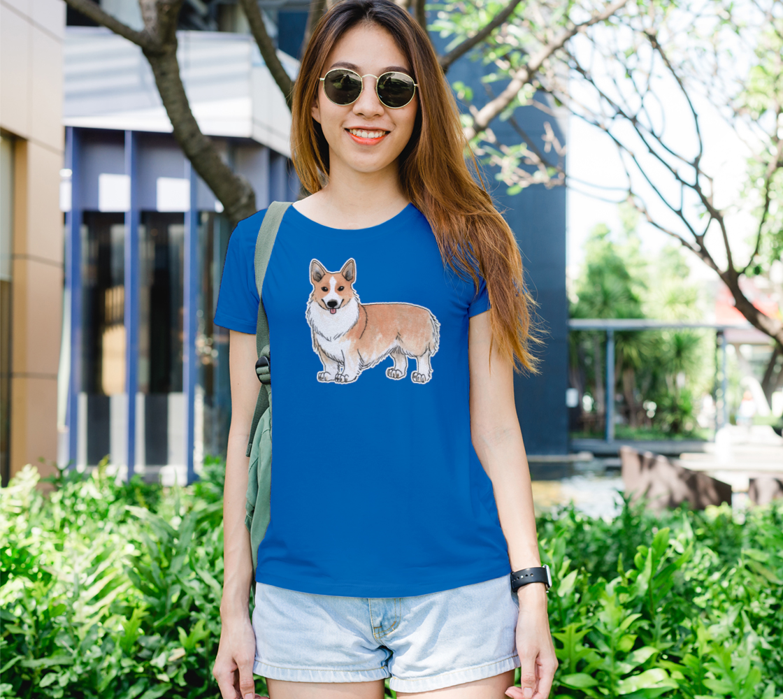 Welsh corgi dog Women's Tee preview