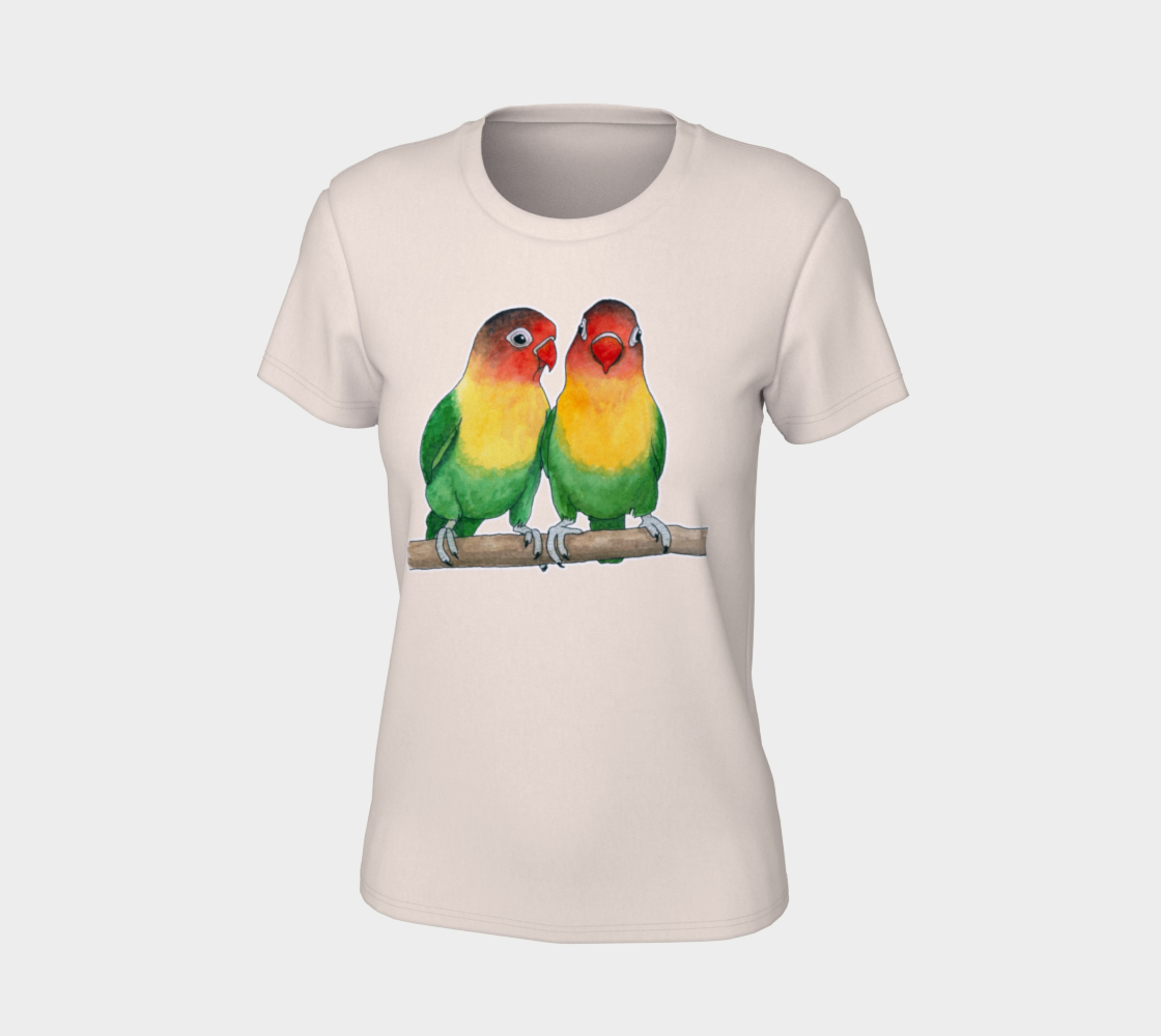 Fischer's lovebirds Women's Tee preview #7