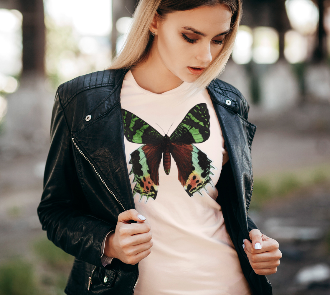 Urania Ripheus butterfly Women's Tee preview #2
