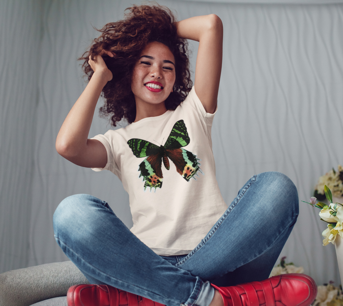 Urania Ripheus butterfly Women's Tee preview #3