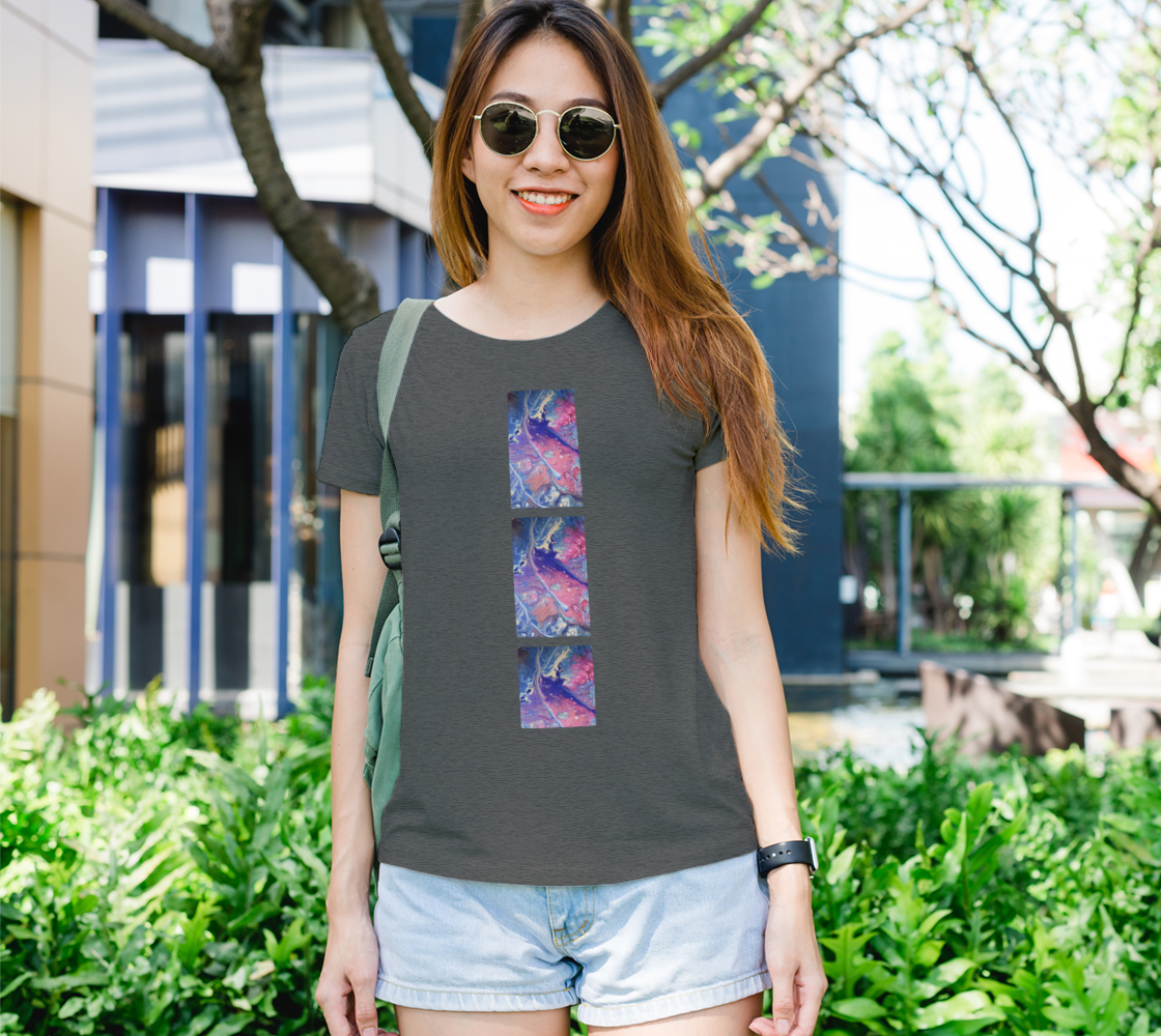 Aperçu de Powerful abstract Bella TShirt #1