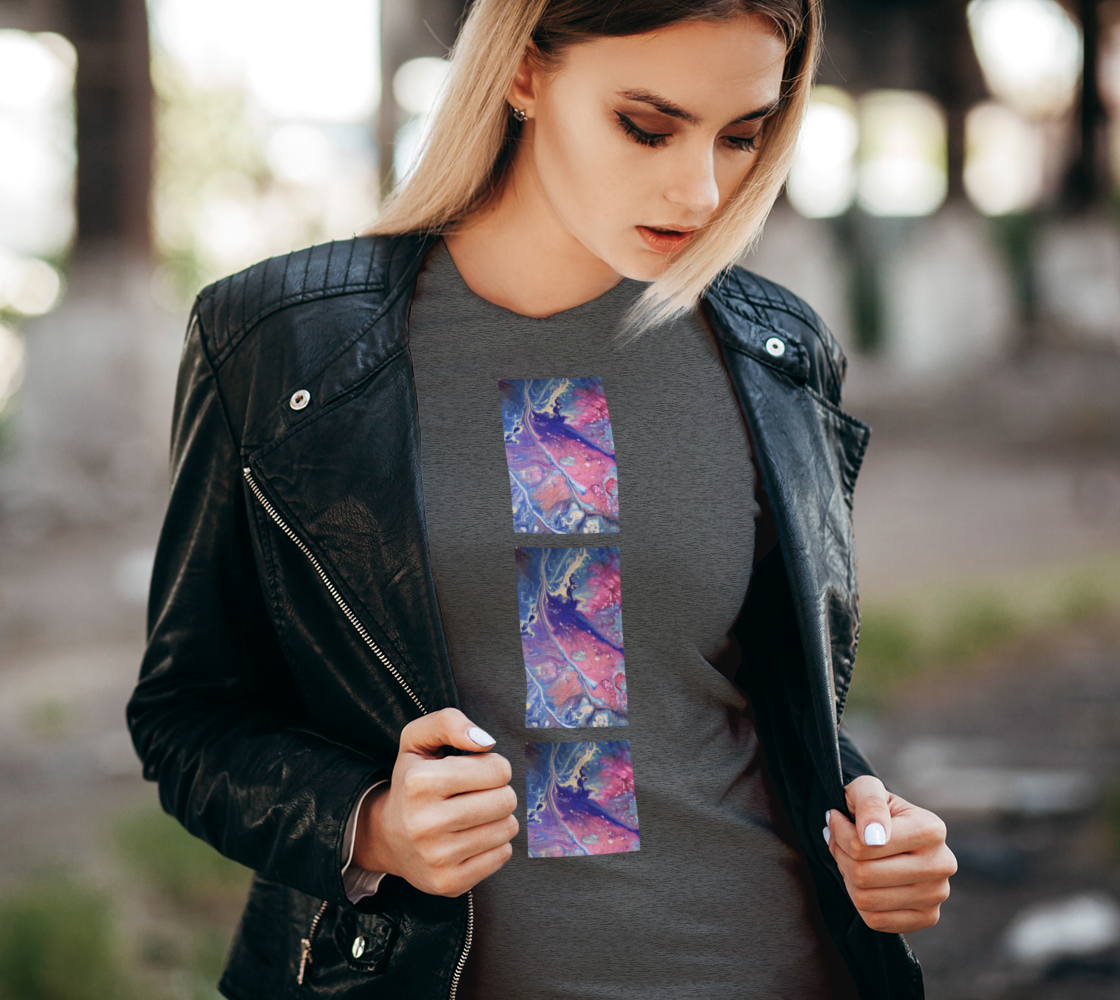 Aperçu de Powerful abstract Bella TShirt #2