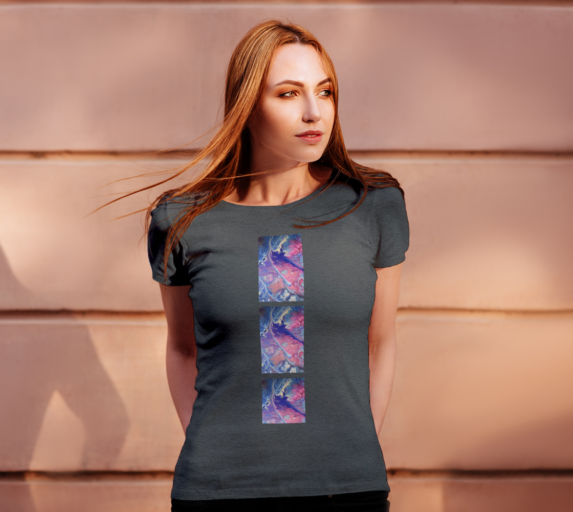 Aperçu de Powerful abstract Bella TShirt #4