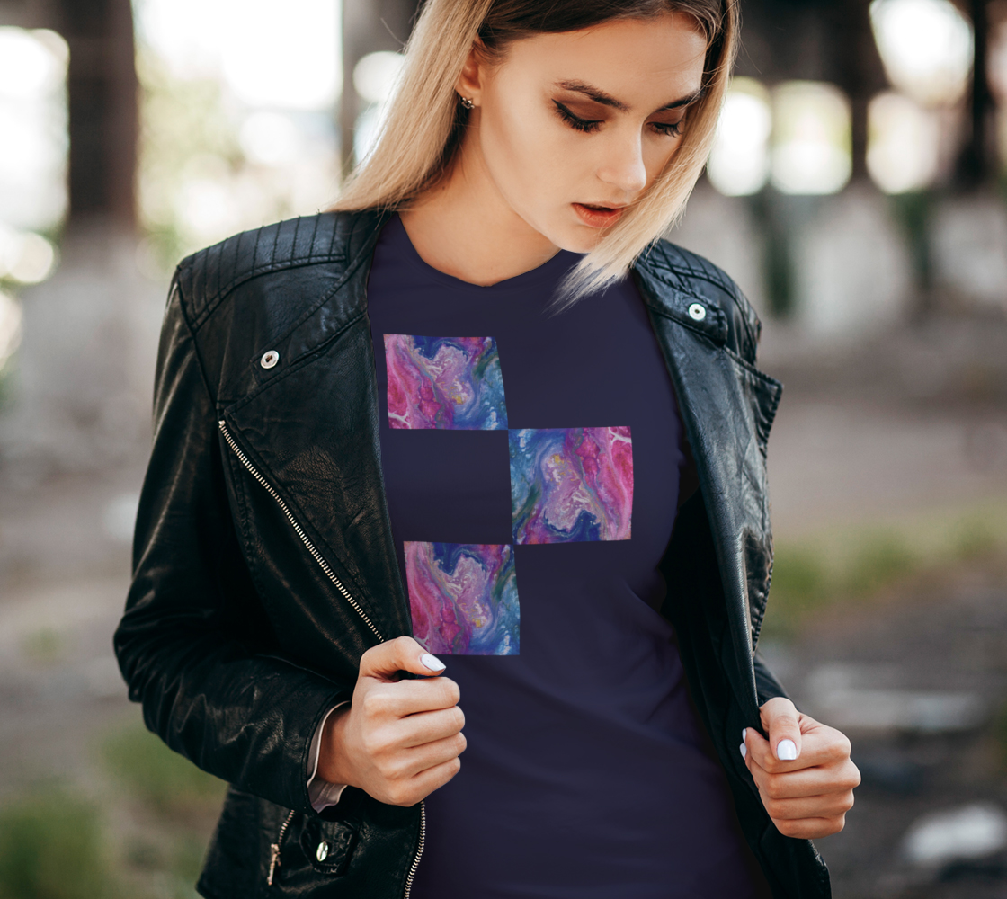 Aperçu de Powerful Pink Bella Tshirt #2