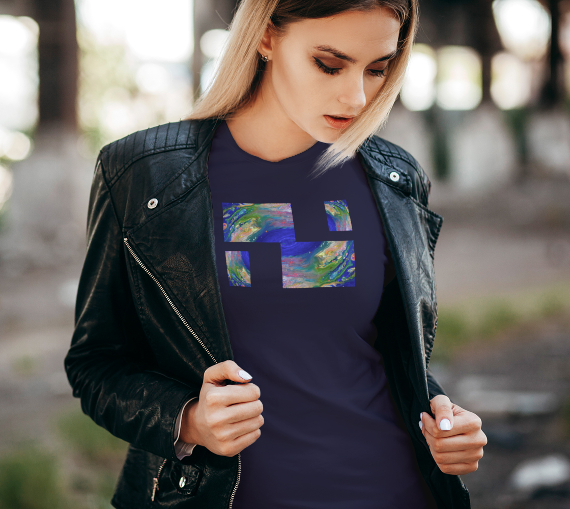 Aperçu de Beautiful Abstract Bella Tshirt #2