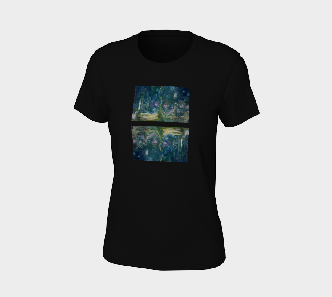 Aperçu de Turquoise Magical Story Bella Tshirt #7