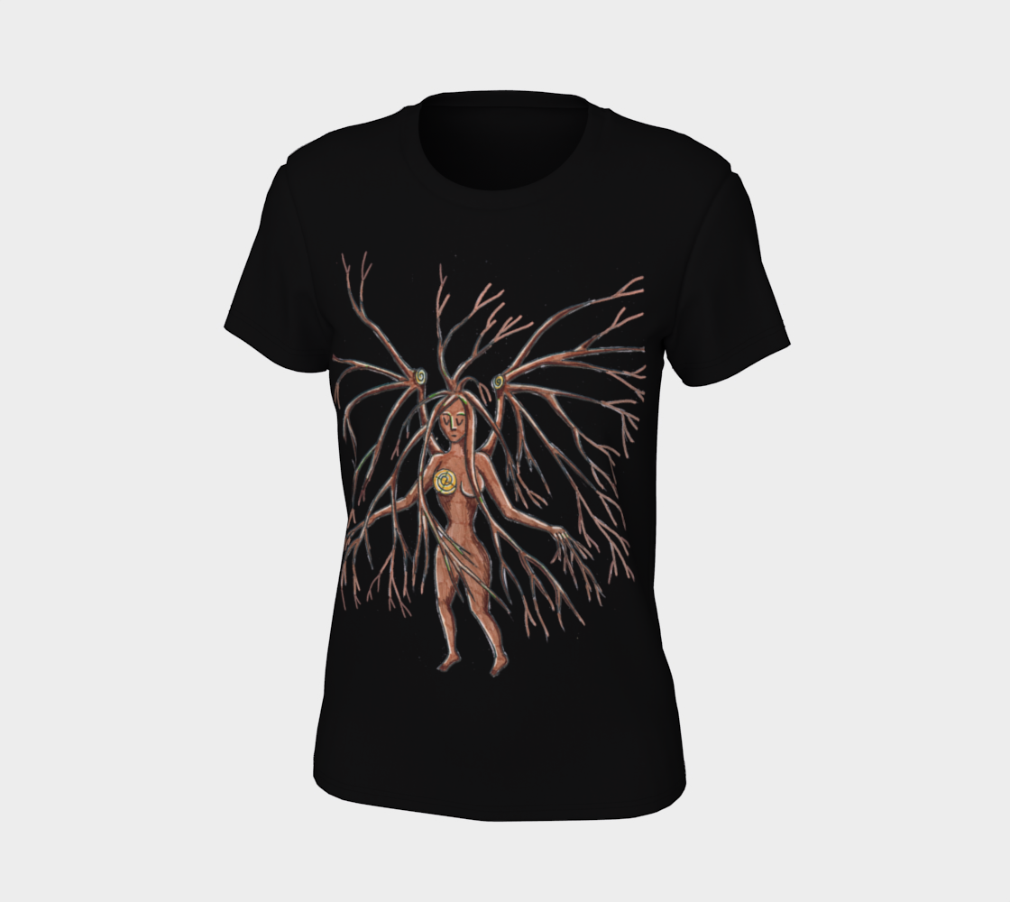 lady dryad t shirt preview #7
