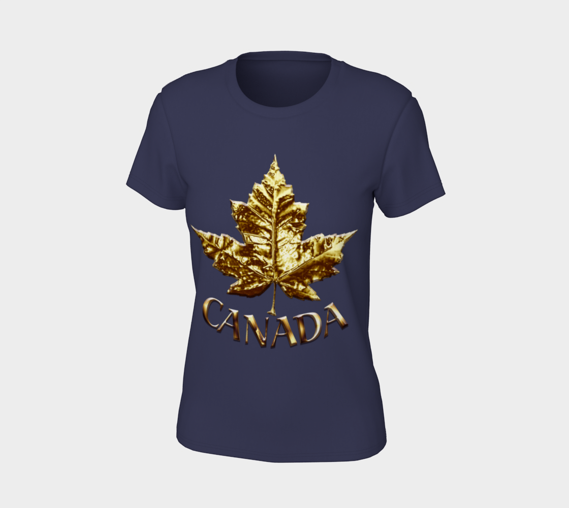 Gold Canada Shirts Canada Souvenir T-shirts preview #7