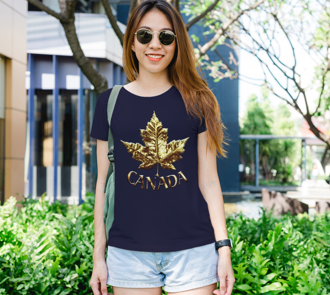 Gold Canada Shirts Canada Souvenir T-shirts preview #1