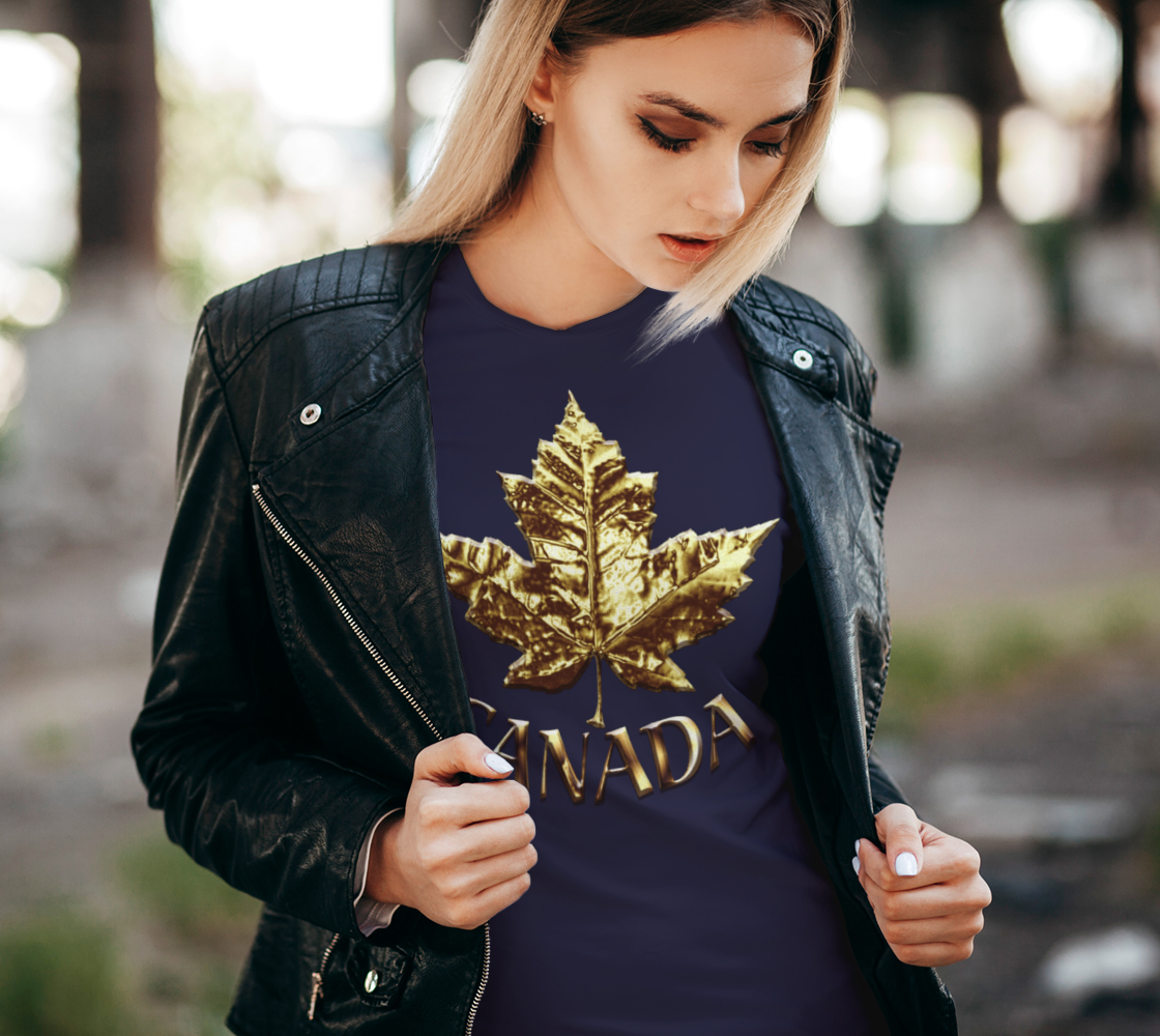 Gold Canada Shirts Canada Souvenir T-shirts preview #2