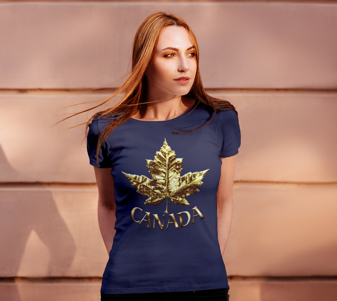Gold Canada Shirts Canada Souvenir T-shirts preview #4